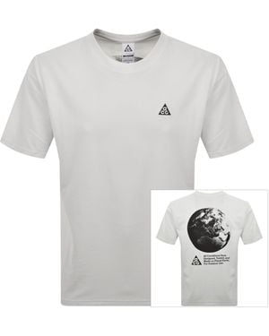 Nike Acg Camp Summit T Shirt - White