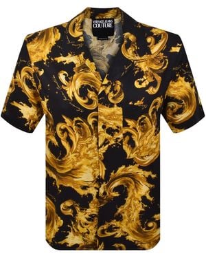 Versace Jeans Couture Couture Bowling Shirt - Black