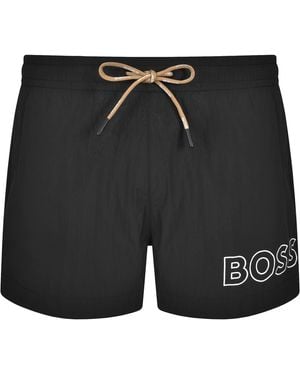 BOSS BUSINESS Boss Mooneye Swim Shorts - Black
