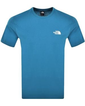 The North Face Simple Dome T Shirt - Blue
