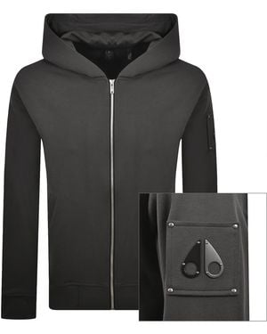 Moose Knuckles Snyder Zip Hoodie - Black