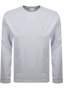 Calvin Klein Jeans Waffle T Shirt - White