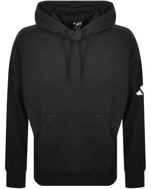 adidas 3 Bar Logo Hoodie - Black