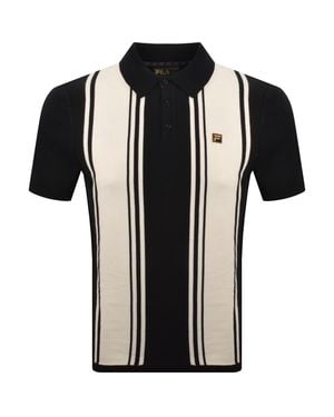 Fila Fila Buddy Bowling Knit Polo T Shirt - Black