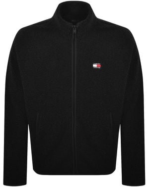 Tommy Hilfiger Badge Teddy Jacket - Black