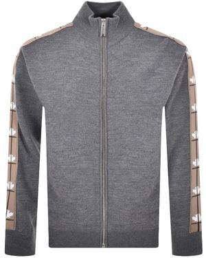 DSquared² Zipped Cardigan - Grey