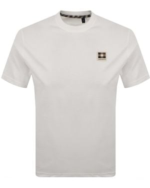Aquascutum Badge T Shirt Old - White
