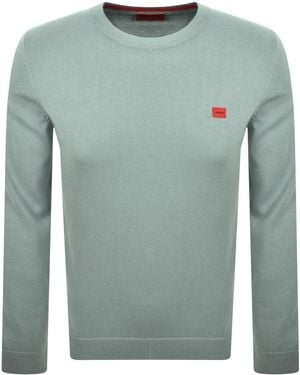 HUGO San Cassius Knit Sweater - Green