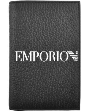 Armani Emporio Card Holder Gift Set - Black