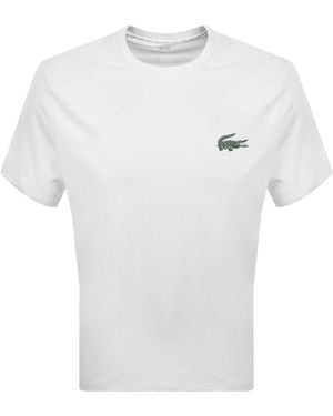 Lacoste Loungewear Logo T Shirt - White
