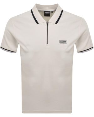 Barbour Panter Interlock Polo - Grey