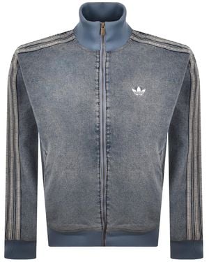 adidas Originals Denim Track Top - Blue