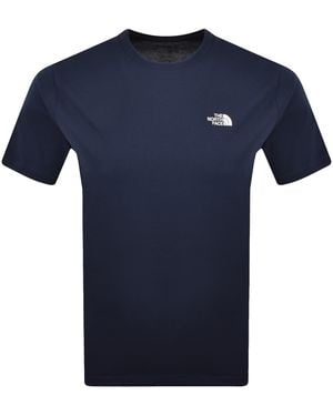 The North Face Evolution Dome T Shirt - Blue