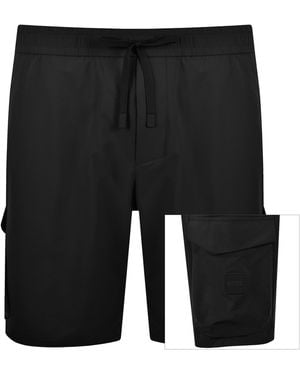 BOSS Boss Urbanex Tapered Fit Cargo Shorts - Black