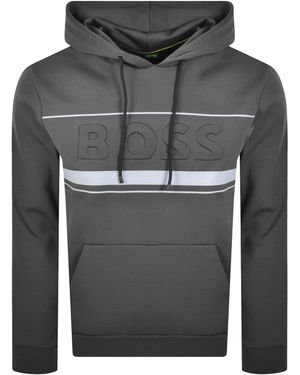 BOSS Boss Soody Zone Hoodie - Grey