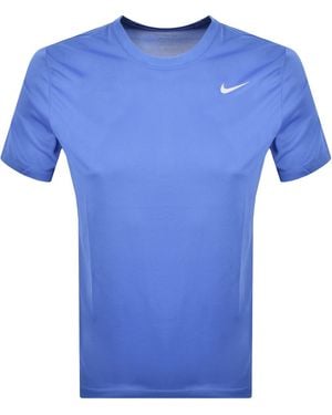Nike Training Dri Fit Legend T Shirt - Blue