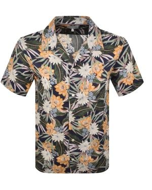 Tommy Hilfiger Floral Shirt - Blue