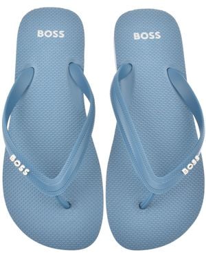 BOSS BUSINESS Boss Tracy Flip Flops Aqua - Blue