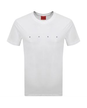 HUGO Dorosi T Shirt - White