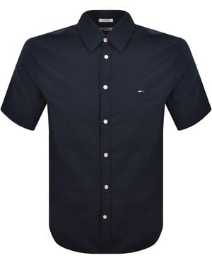 Tommy Hilfiger Seersucker Shirt - Blue