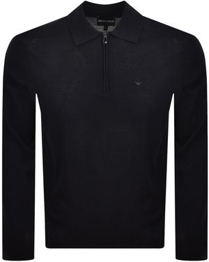 Armani Emporio Knit Sweater - Blue