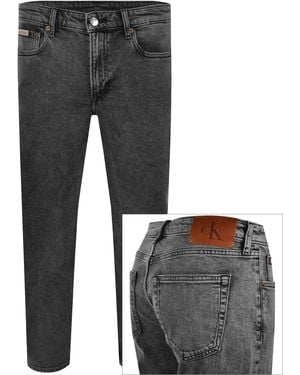 Calvin Klein Jeans Slim Taper Fit Jeans - Grey