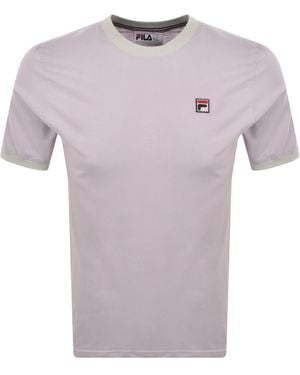 Fila Fila Marconi Ringer T Shirt Misty - Purple