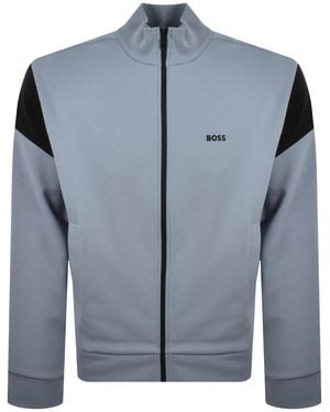 BOSS Boss Union Skaz Full Zip Sweatshirt - Blue