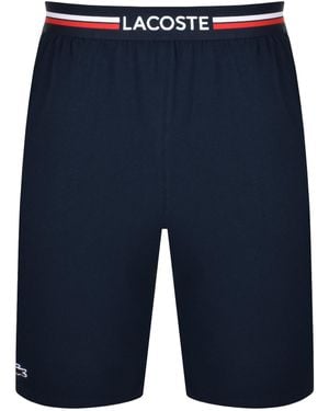 Lacoste Lounge Core Essentials Sweat Shorts - Blue