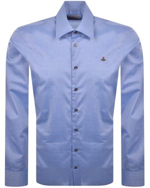 Vivienne Westwood Ghost Long Sleeved Shirt - Blue