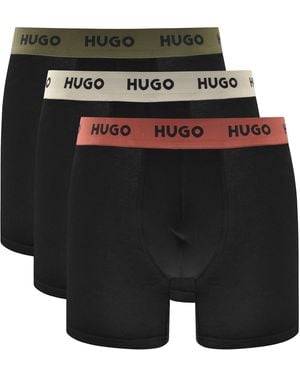 HUGO 3 Pack Boxers - Black