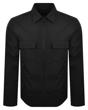 BOSS BUSINESS Boss Luke Padded Overshirt - Black