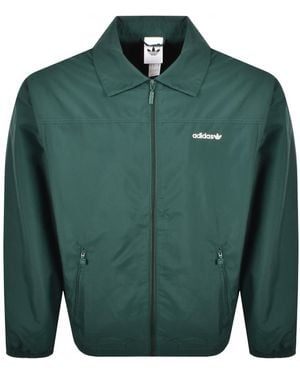 adidas Originals Brushed Track Top - Green