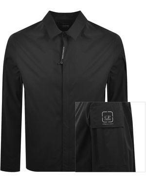 C.P. Company Cp Company Metropolis Overshirt - Black