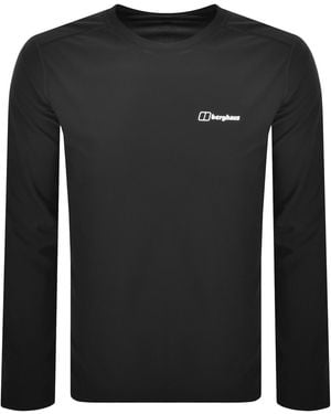 Berghaus Tech Base Long Sleeved T Shirt - Black
