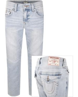 TRUE RELIGION Rocco Light Wash Skinny Jeans - Blue
