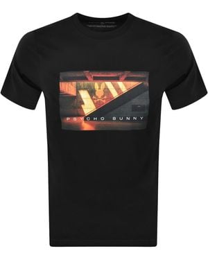 Psycho Bunny Stewart T Shirt - Black