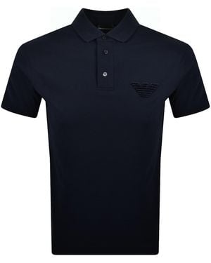Armani Emporio Polo T Shirt Iconico - Blue