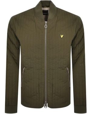 Lyle & Scott Quilted Liner Jacket - Green