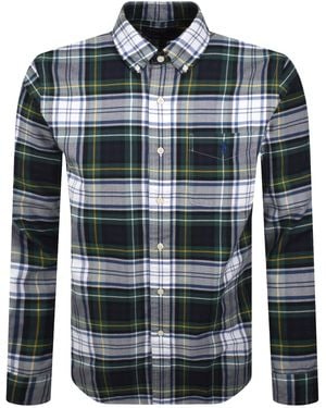 Ralph Lauren Check Long Sleeve Shirt - Green
