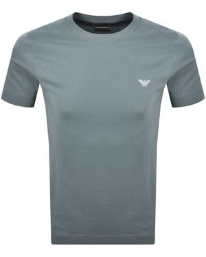 Armani Emporio Slim Fit T Shirt - Blue