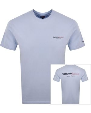Tommy Hilfiger Dna Graphic T Shirt - Blue