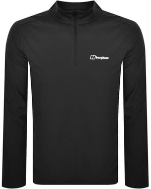 Berghaus 24/7 Tech Half Zip T Shirt - Black