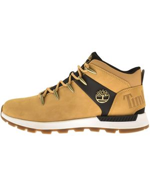 Timberland Sprint Trekker Trainer Boots - Natural