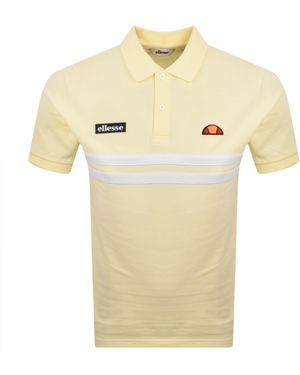 Ellesse Muccia Polo T Shirt Light - Natural