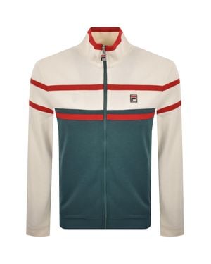 Fila Fila Giovanni Zip Track Top - White