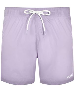 HUGO Haiti Swim Shorts - Purple