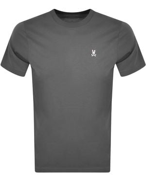 Psycho Bunny Classic Crew Neck T Shirt - Grey