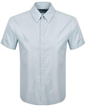 Belstaff Street Short Sleeved Shirt Sky - Blue