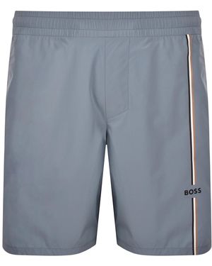 BOSS Boss Active Tennis Shorts Dark - Blue
